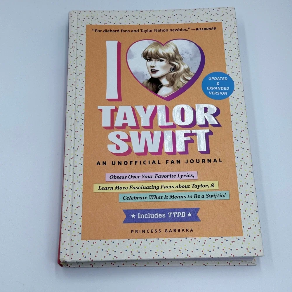 Taylor Swift Fan Book Lot Coloring Activity Book & Unofficial Fan Journal